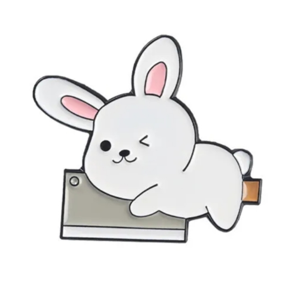 🐇 Cleaver Bunny Pin